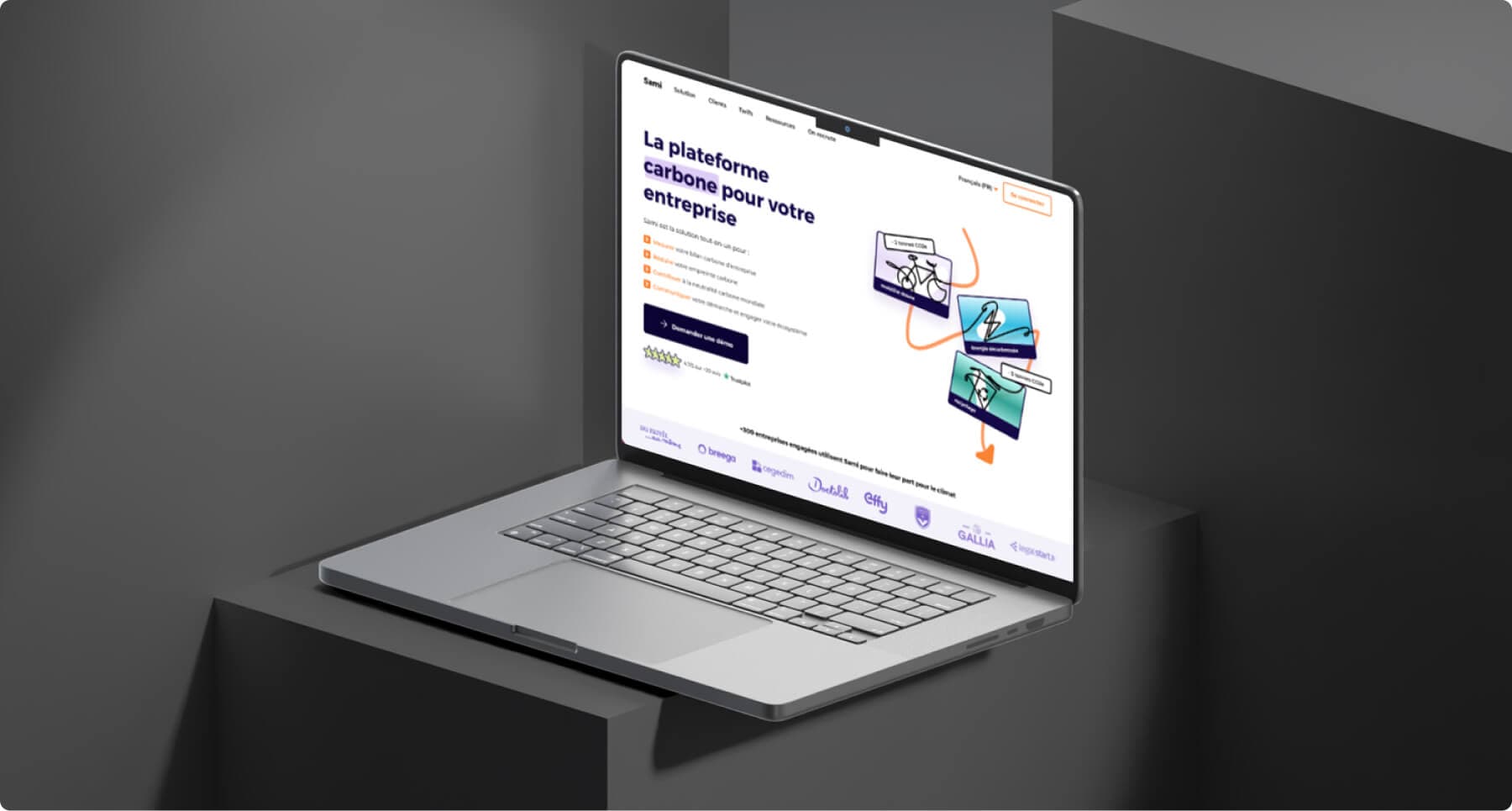 section width mockup