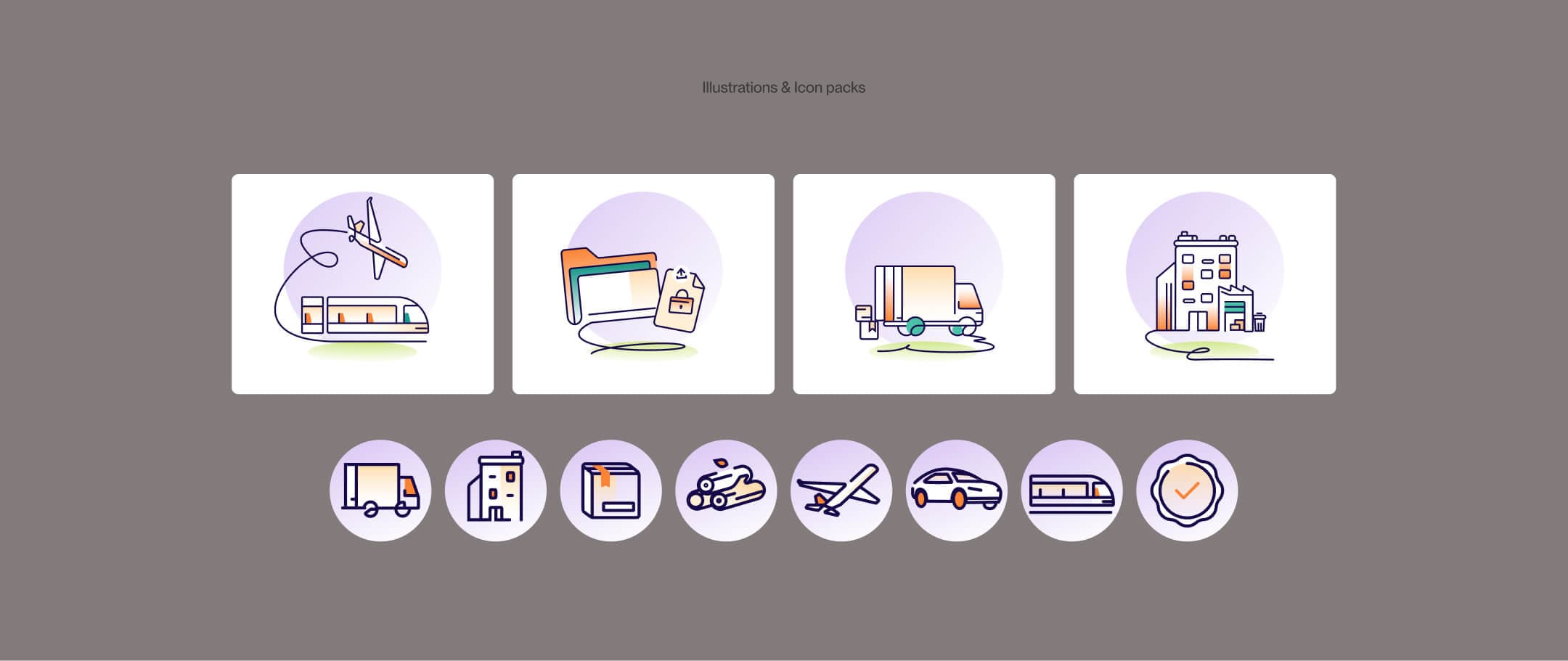 full width mockup
