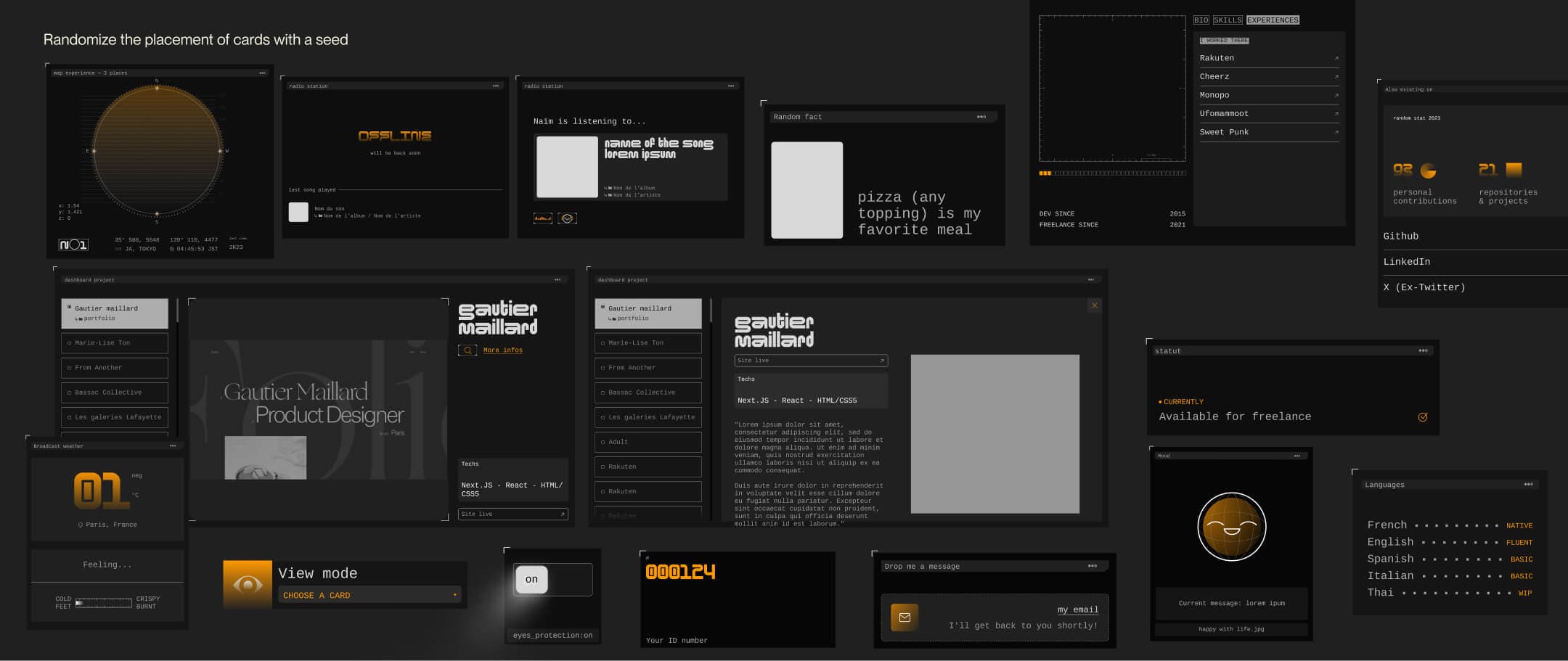 full width mockup