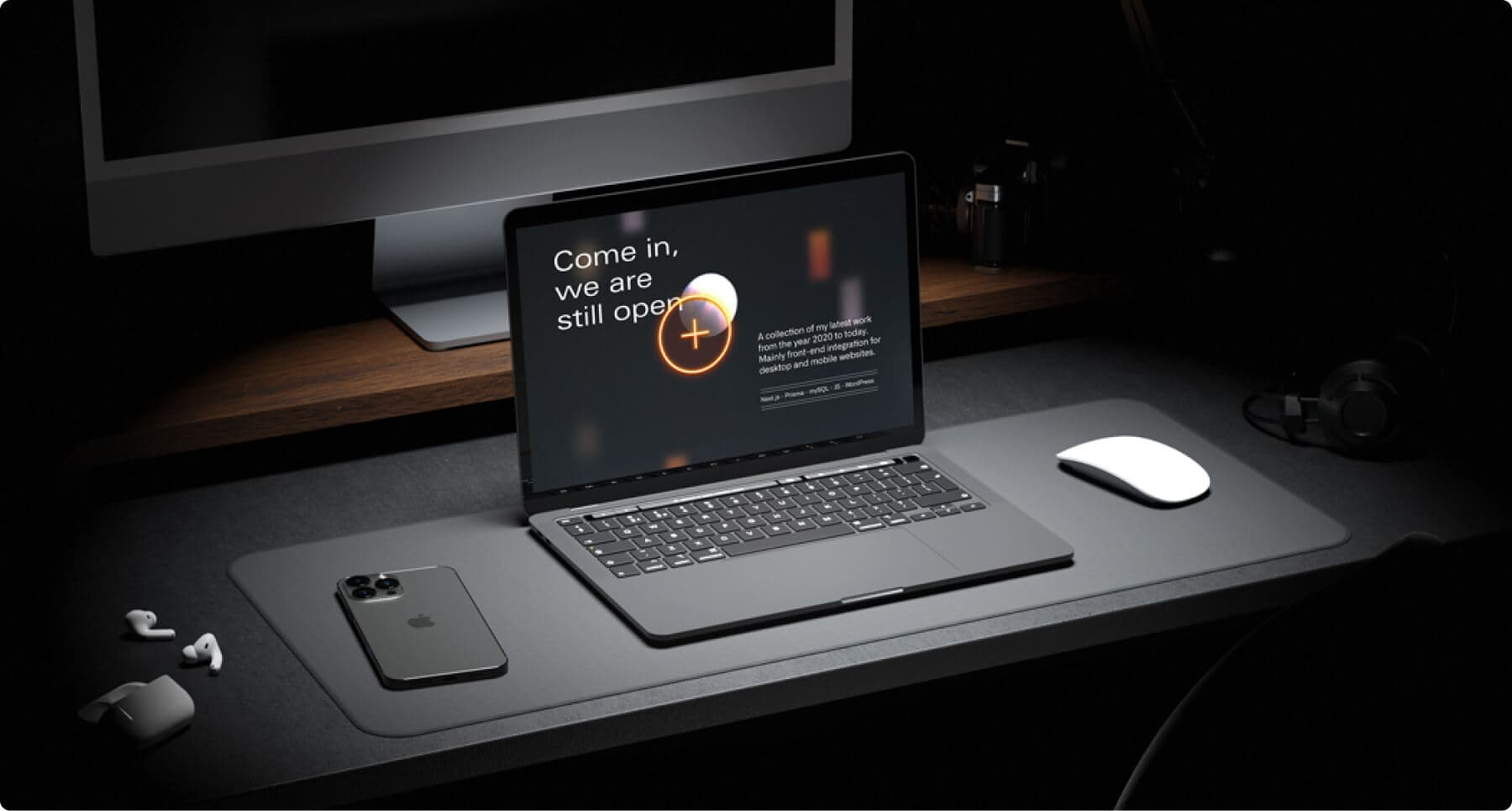 section width mockup