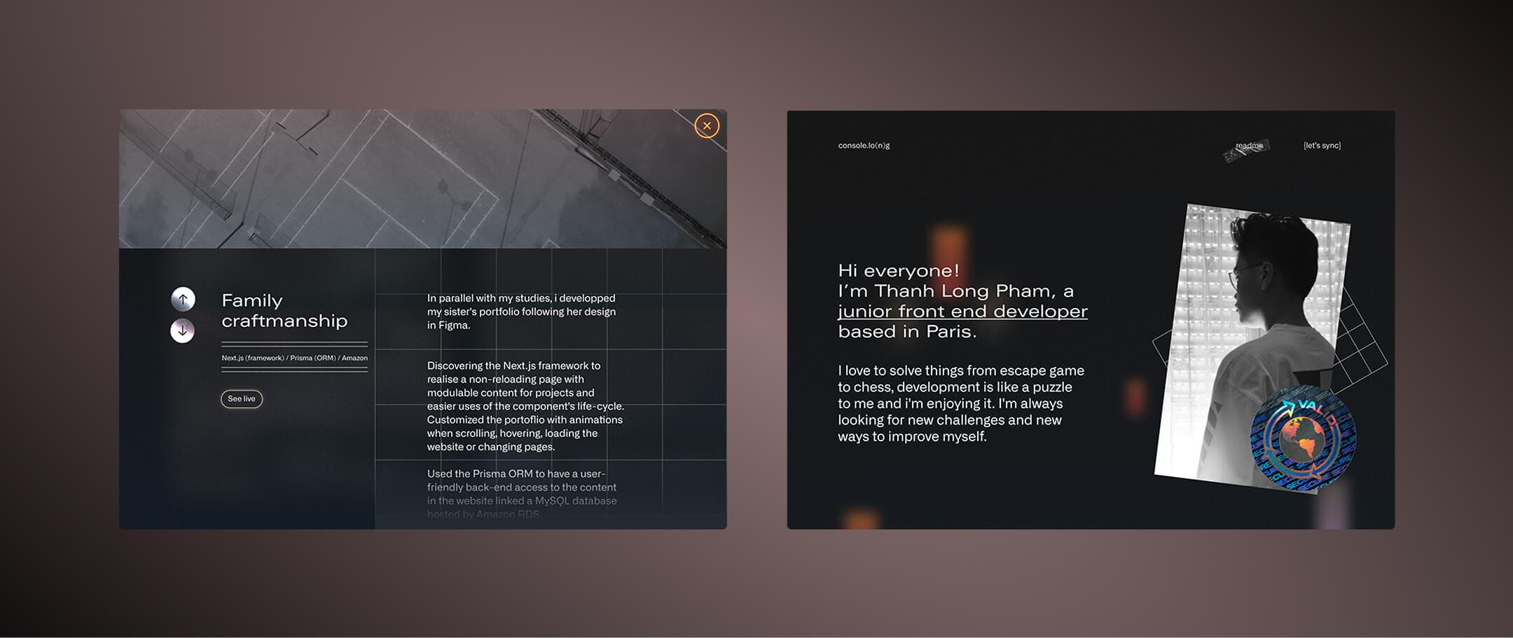 full width mockup